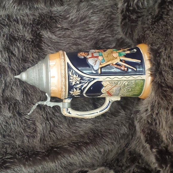Authentic West Germany Vintage Beer Stein - Picture 5 of 13